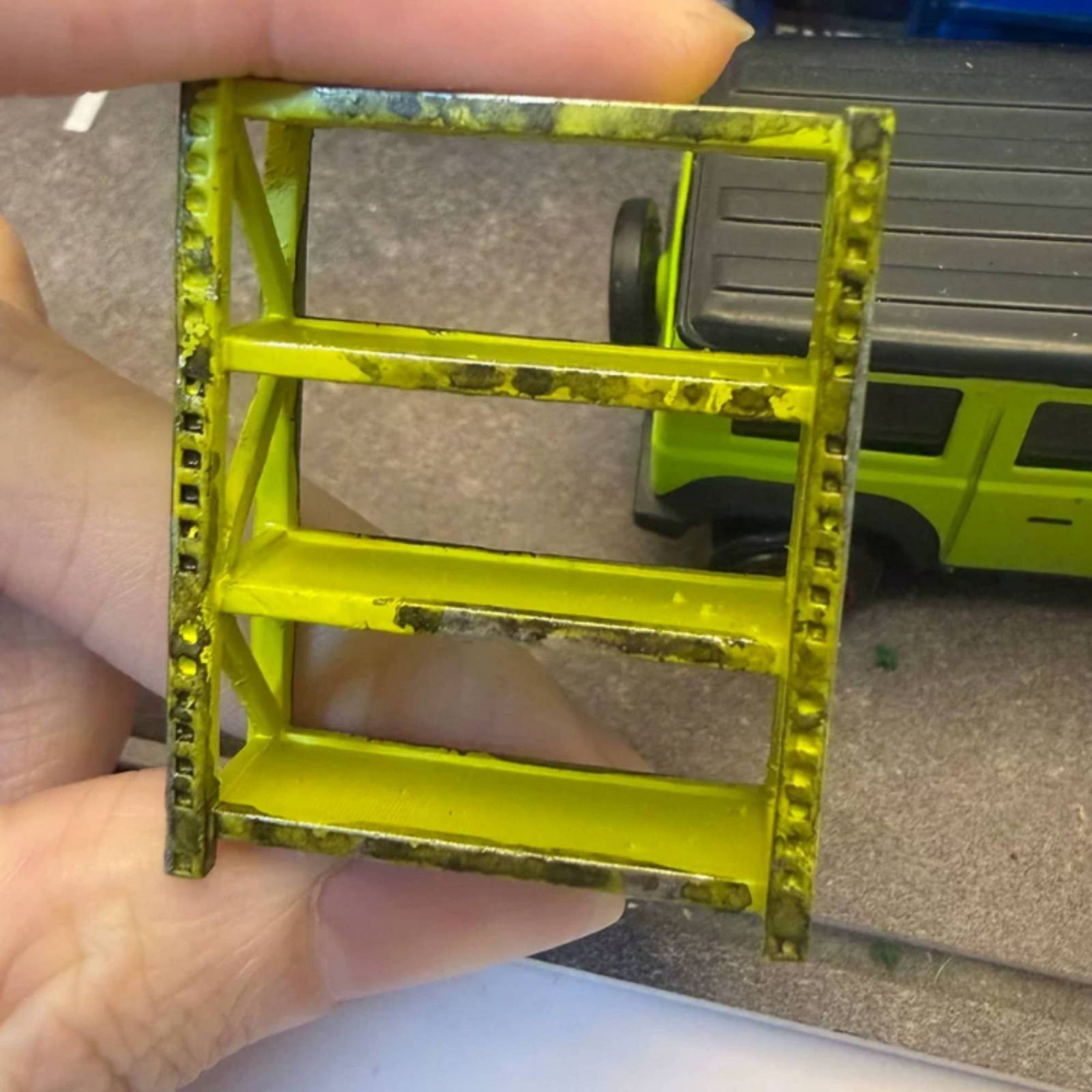 Auto Repair Shop - 1/64 Garaj Rafı Gerçekçi Tasarım Tamirhane