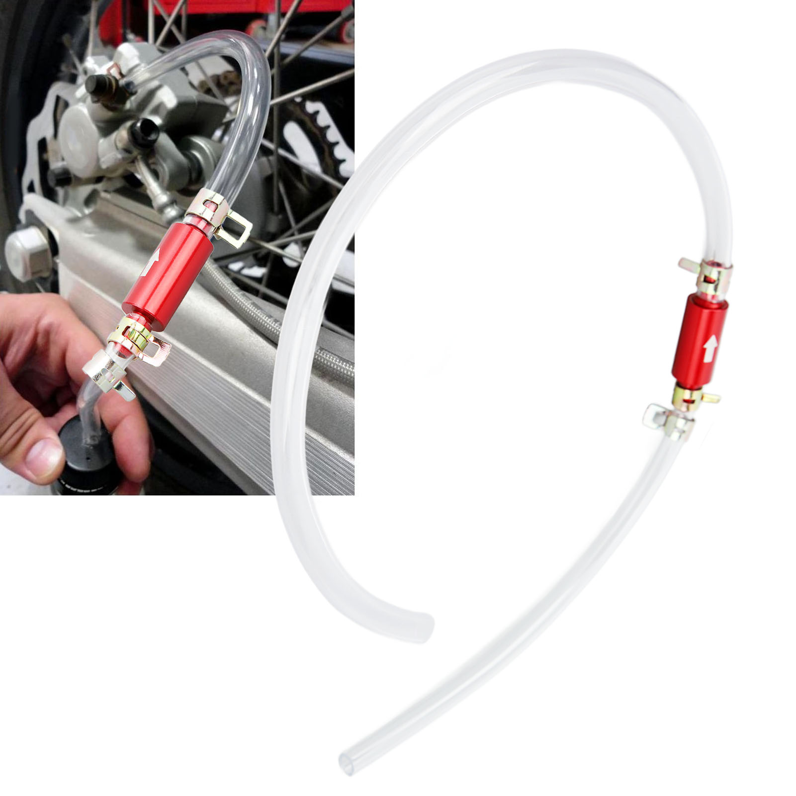 Brake Bleeder Kit - 2 adet fren hava alma hortumu