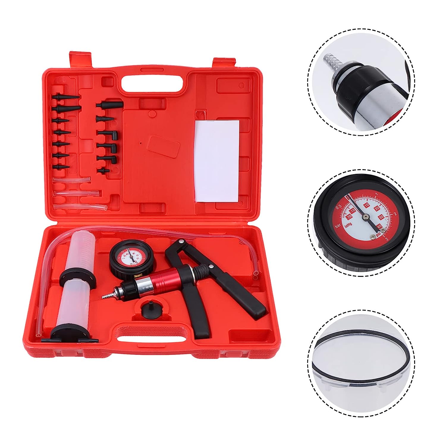 21 adet el düzenlenen vakum ta - Brake Bleeder Kit incelemesi ve fiyatı