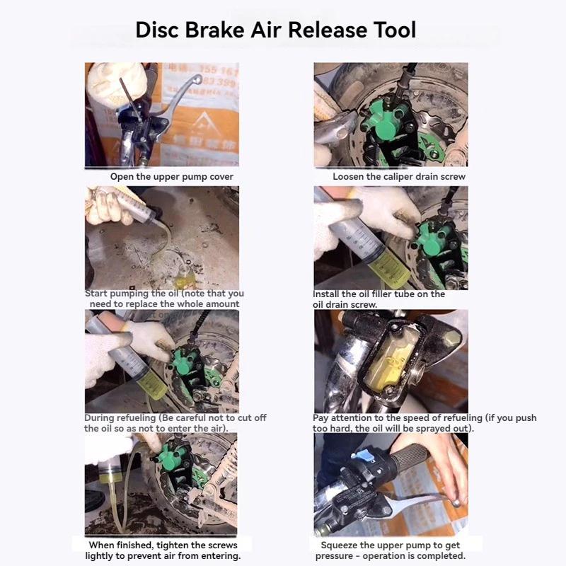100 ml Evrensel Motosiklet Fre - Brake Bleeder Kit incelemesi ve fiyatı