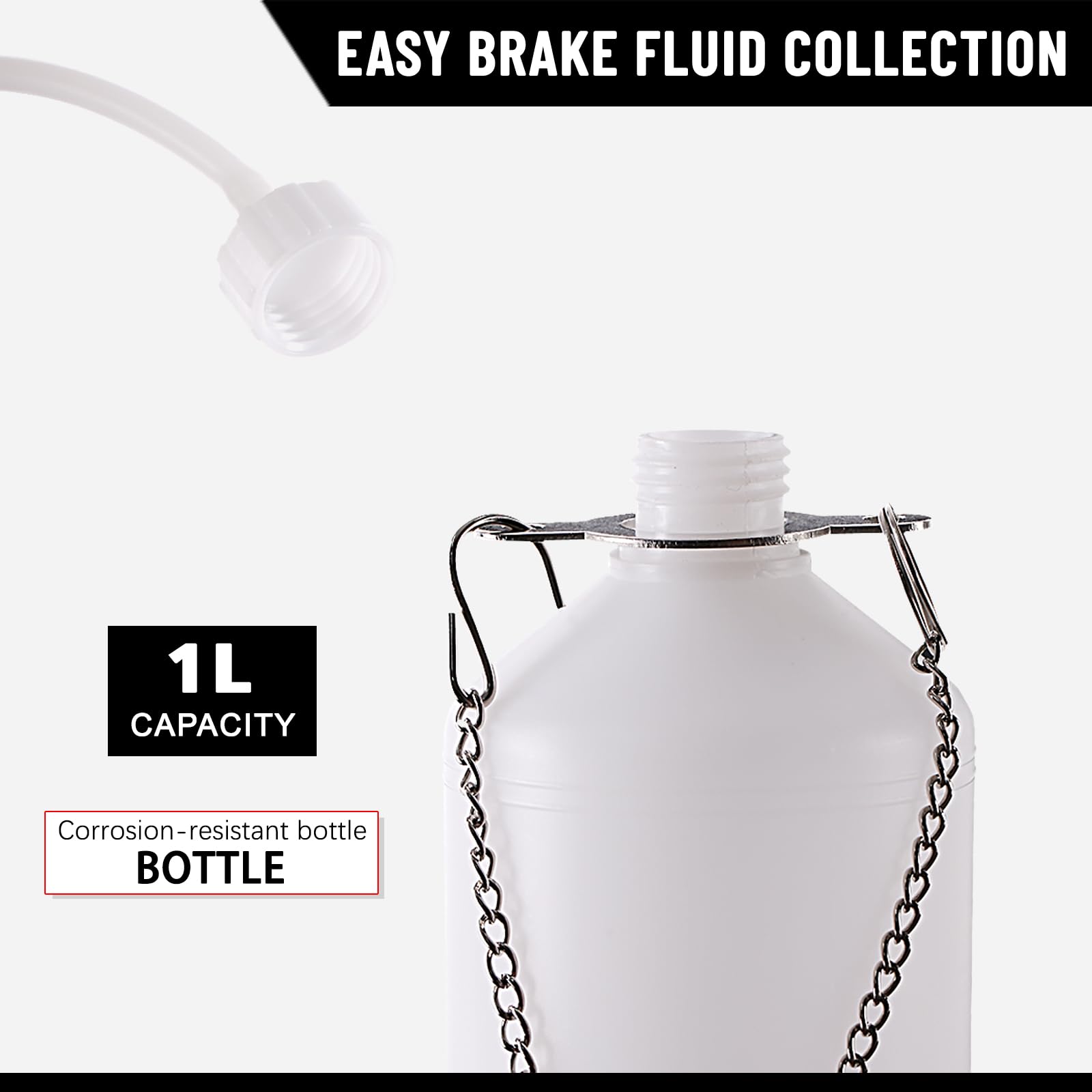 1L Sıvı Çıkarıcı ve 60cm Hortu - Brake Bleeder Kit incelemesi ve fiyatı