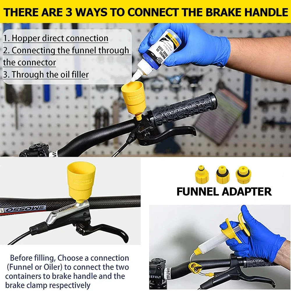 Bisiklet Fren Madeni Yağı, Bis - Brake Bleeder Kit incelemesi ve fiyatı