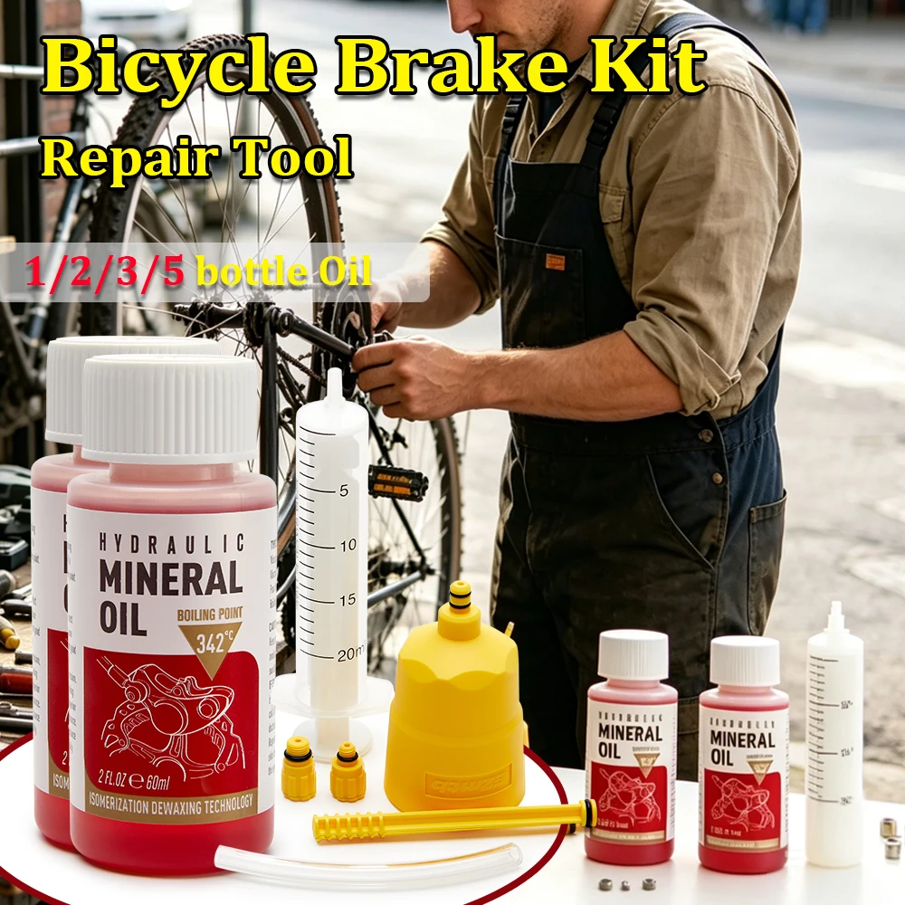 Bisiklet Freni Mineral Yağı 60 - Brake Bleeder Kit incelemesi ve fiyatı